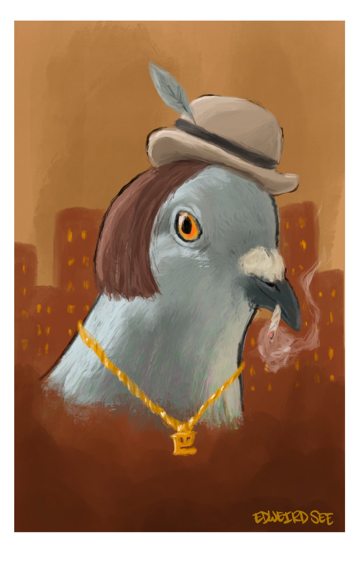 Image of Pimpin' Pigeon