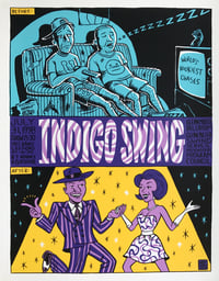 1998 Indigo Swing Concert Poster