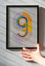 Image of Painted Numbers ///9///