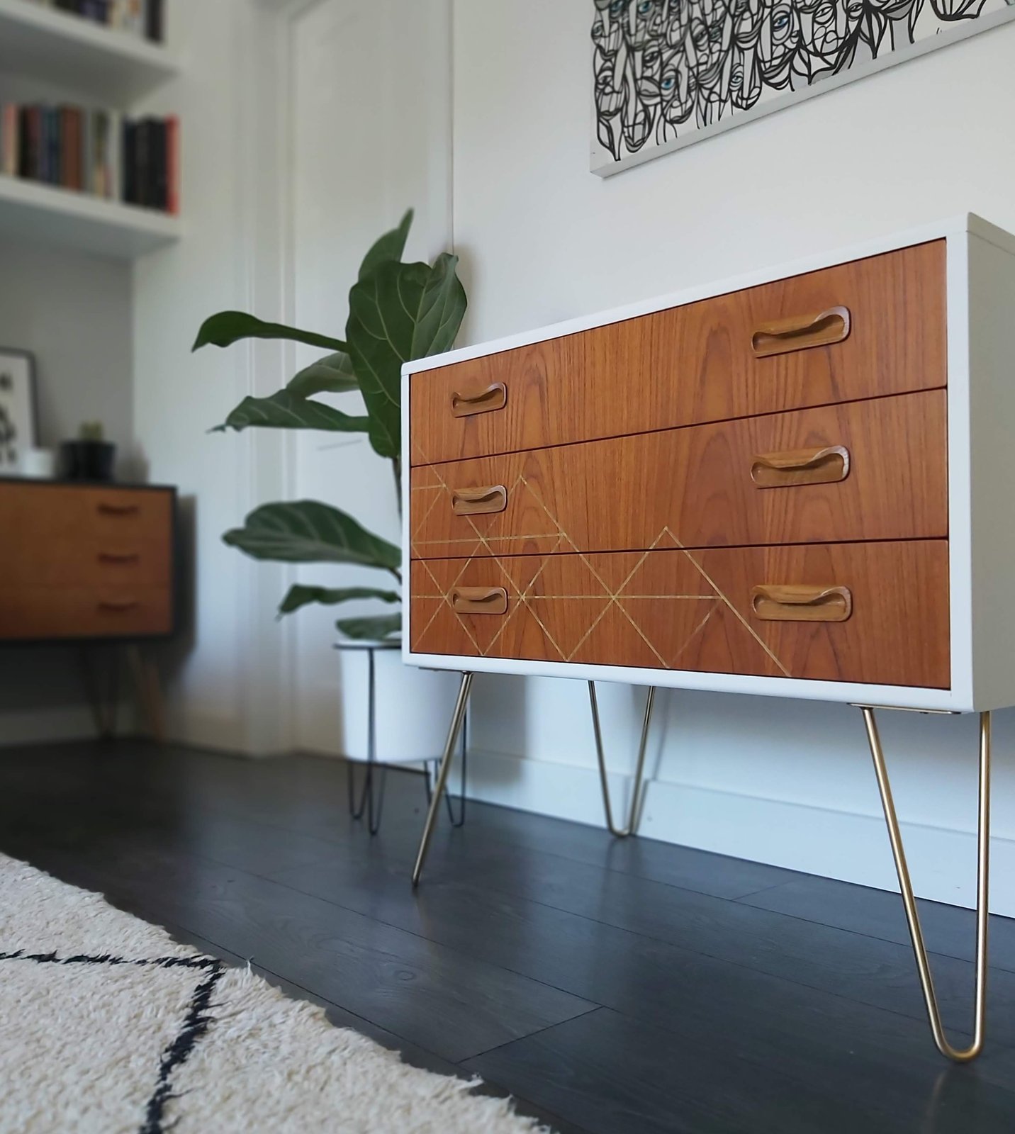 Chest g-plan fresco RESTYLED TO ORDER G PLAN FRESCO CHEST OF DRAWERS
