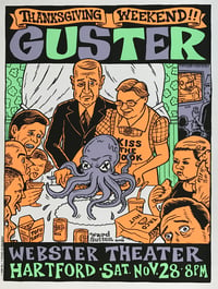 1998 Guster Concert Poster