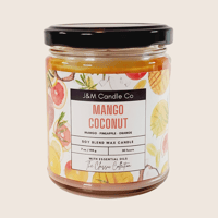 Image 2 of MANGO COCONUT SCENTED CANDLE
