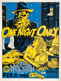 One Night Only NYC 1998 Poster