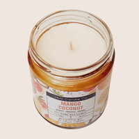 Image 3 of MANGO COCONUT SCENTED CANDLE