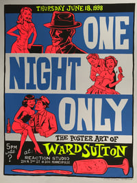 Image 2 of SPECIAL! All "One Night Only" posters + UC Boulder exhibition poster