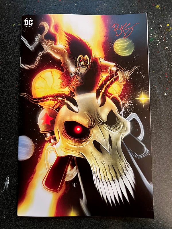 Image of 1st LOBO APPEARANCE! OMEGA MEN #3 EXCLUSIVE VIRGIN COVER