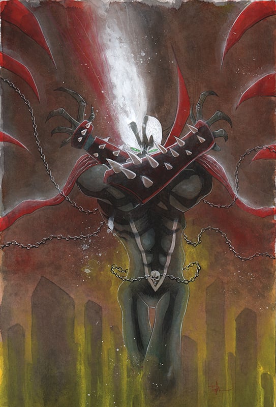 Image of SPAWN CON EXCLUSIVE ORIGINAL ART