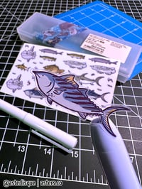 Image 2 of Fish Sticker Sheet