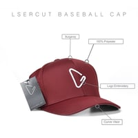 Clip Logo Lasercut Polyester Baseball Cap