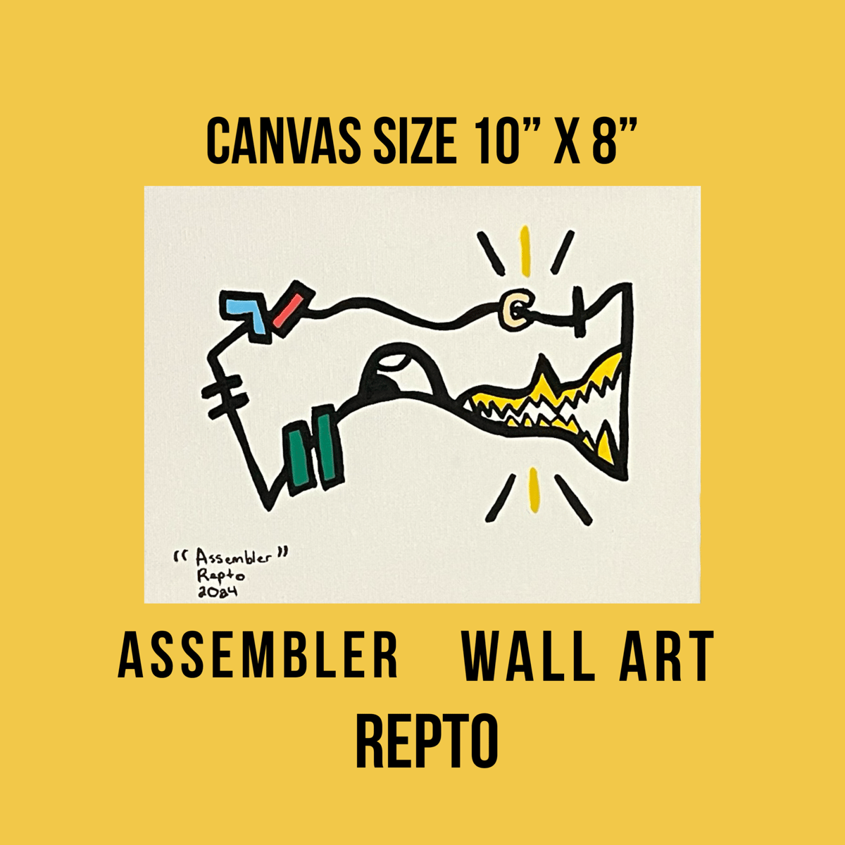 Image of Assembler Wall Art Repto