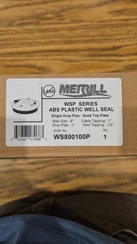 Image 4 of 8" Abs Well Seal