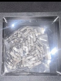 Image 4 of 10 mm Moissanite Diamond Cuban 