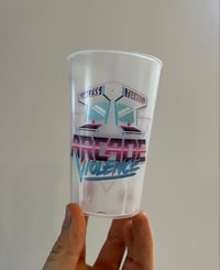 Arcade Violence 1/2 pint cup