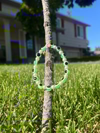 Image 1 of Green Pearl Evil Eye 