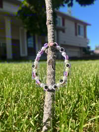 Image 1 of Purple Pearl Evil Eye