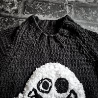 Image 3 of Ghostie knit jumper.