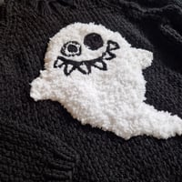 Image 2 of Ghostie knit jumper.