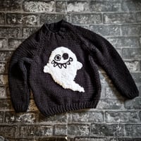 Image 1 of Ghostie knit jumper.