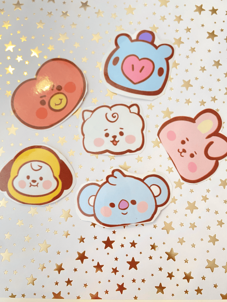 Image of BTS Sticker Pack