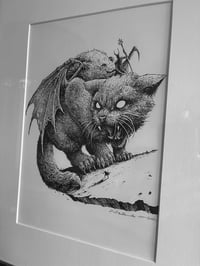 Image 2 of LUCIFER'S BATTLECAT-ORIGINAL INKING