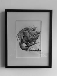 Image 1 of LUCIFER'S BATTLECAT-ORIGINAL INKING