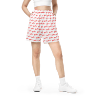 Image of Room013 All-Over Print Mesh Shorts (White)