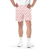 Image of Room013 All-Over Print Mesh Shorts (White)