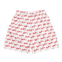 Image of Room013 All-Over Print Mesh Shorts (White)