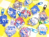 Image 1 of Hololive EN Acrylic Charms (>NEW, Justice, Mumei, Nerissa and Baelz!!!)