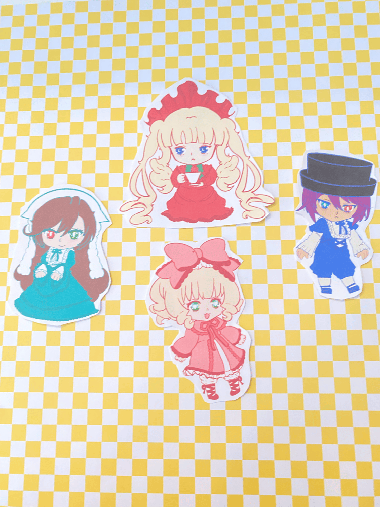 Image of Rosen Maiden sticker pack 