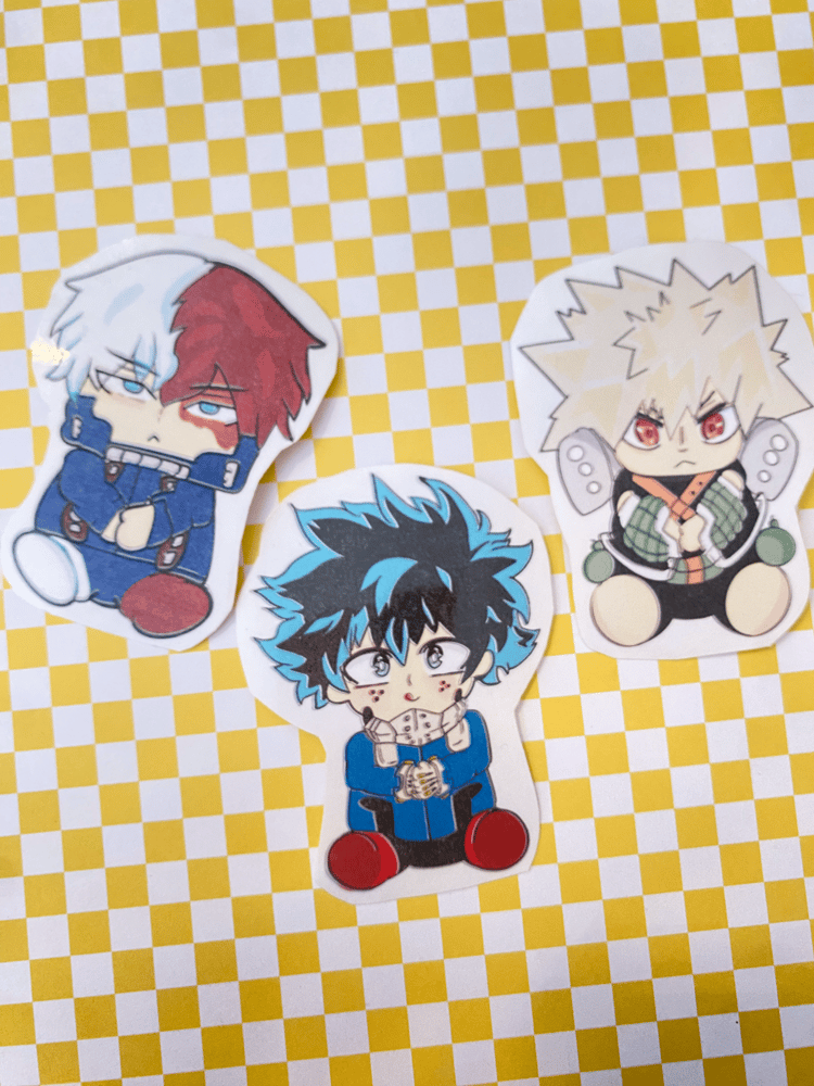 Image of My Hero sticker pack 