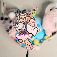 Holo Ash Blossom sticker