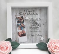 Image 2 of Personalised Friend Frame,Friend Gift,Best Friend Frame,Personalised Photo Frame,Friends are like st