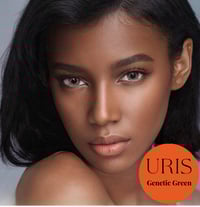 Image 1 of Genetic Green Contact Lens