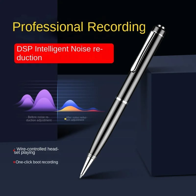 MSL Mini Pen Voice Recorder USB 8GB - Portable Audio Recorder