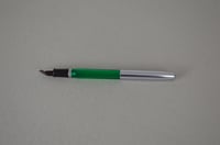 Image 16 of Sheaffers Green Transparent Fountain Pen, Stainless 304 Nib with Chrome Cap, # 0297