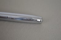 Image 4 of Sheaffers Green Transparent Fountain Pen, Stainless 304 Nib with Chrome Cap, # 0297