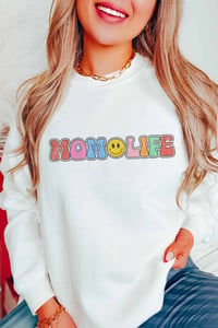 Image 2 of Mom Life Sweatshirt 