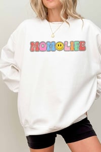 Image 1 of Mom Life Sweatshirt 