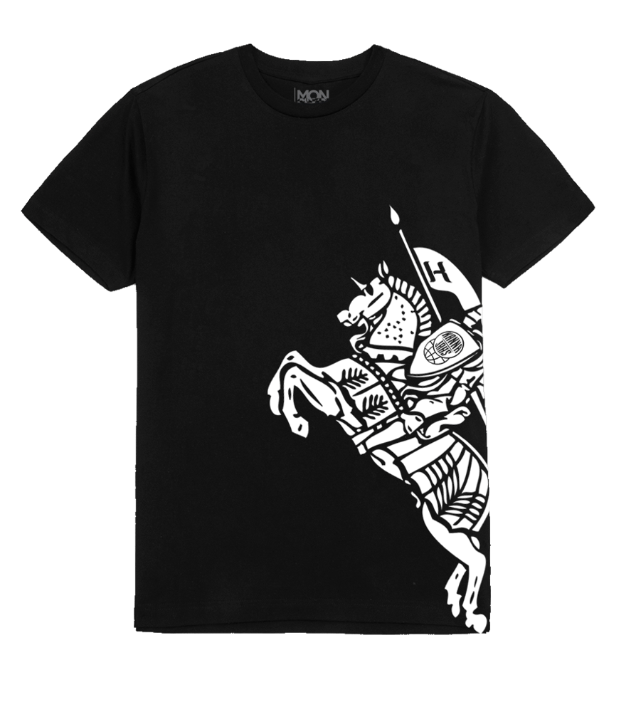 Image of CAMISETA NEGRA CABALLO