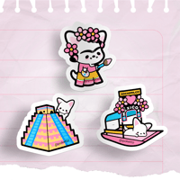 Mexico Tradicional Kawaii