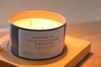 Image 2 of Eucalyptus, Tea Tree & Rosemary Natural Soy Candle 210g