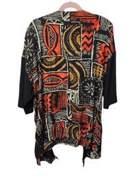 Image 2 of Di Trevi Ethnic Print Duster 