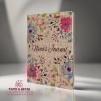 Image 1 of Customized  Fabric Journals