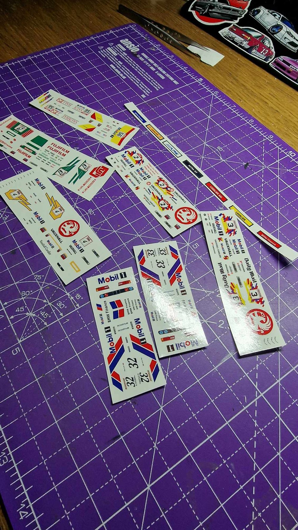 Btcc decals