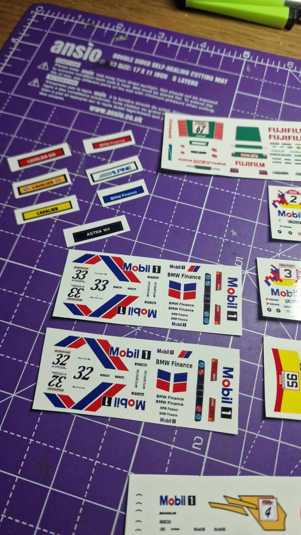 Btcc decals