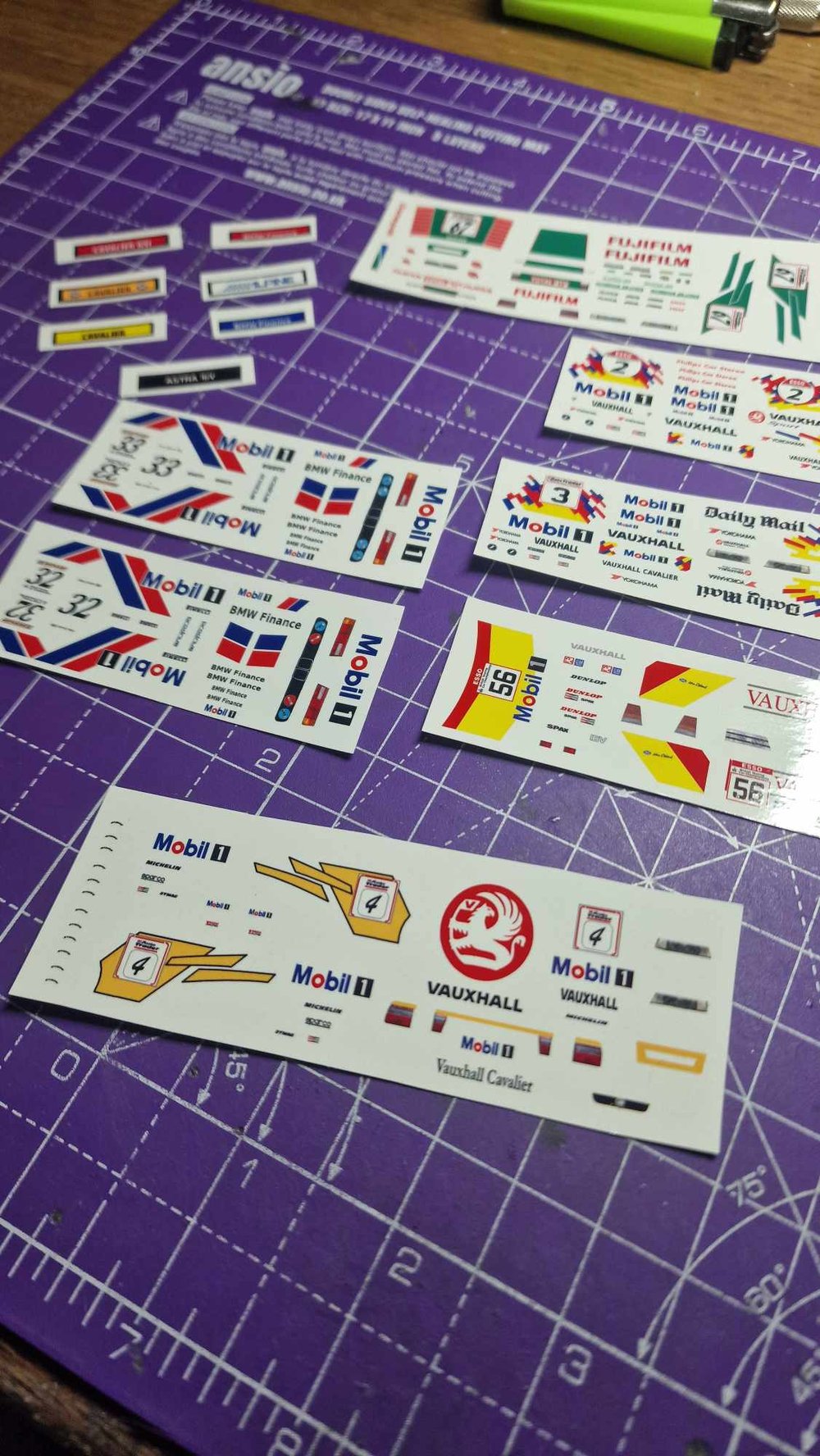 Btcc decals