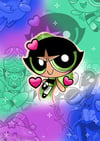 Powerpuff Girls Buttercup A4 PRINT (Pre-order)