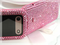 Image 5 of Rose Pink Crystal Embellished Nokia 2660 Flip Phone