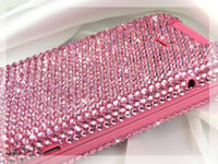 Image 4 of Rose Pink Crystal Embellished Nokia 2660 Flip Phone